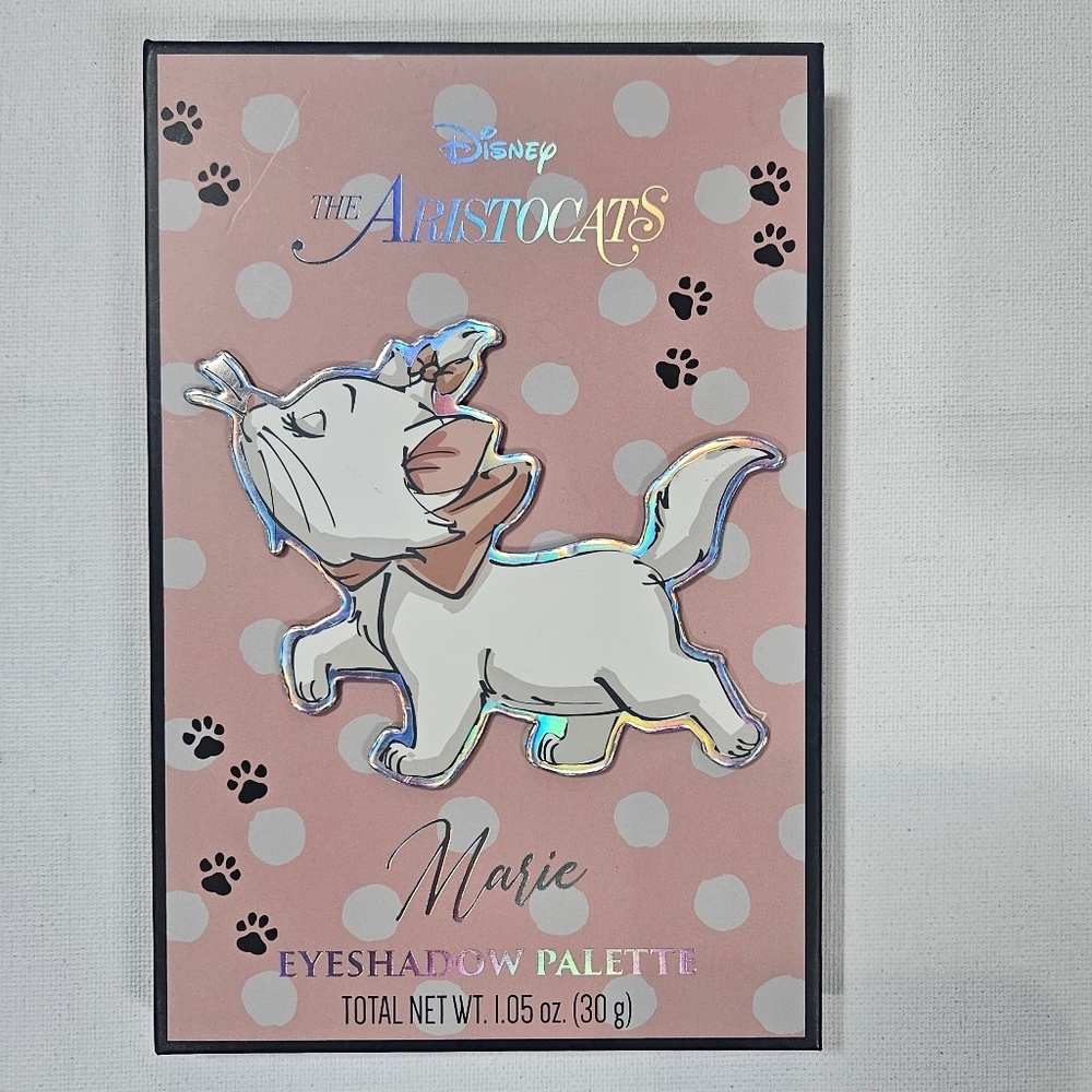 Aristocats Marie Eyeshadow Palette Disney Makeup Beauty Compact Mirror Cat Theme